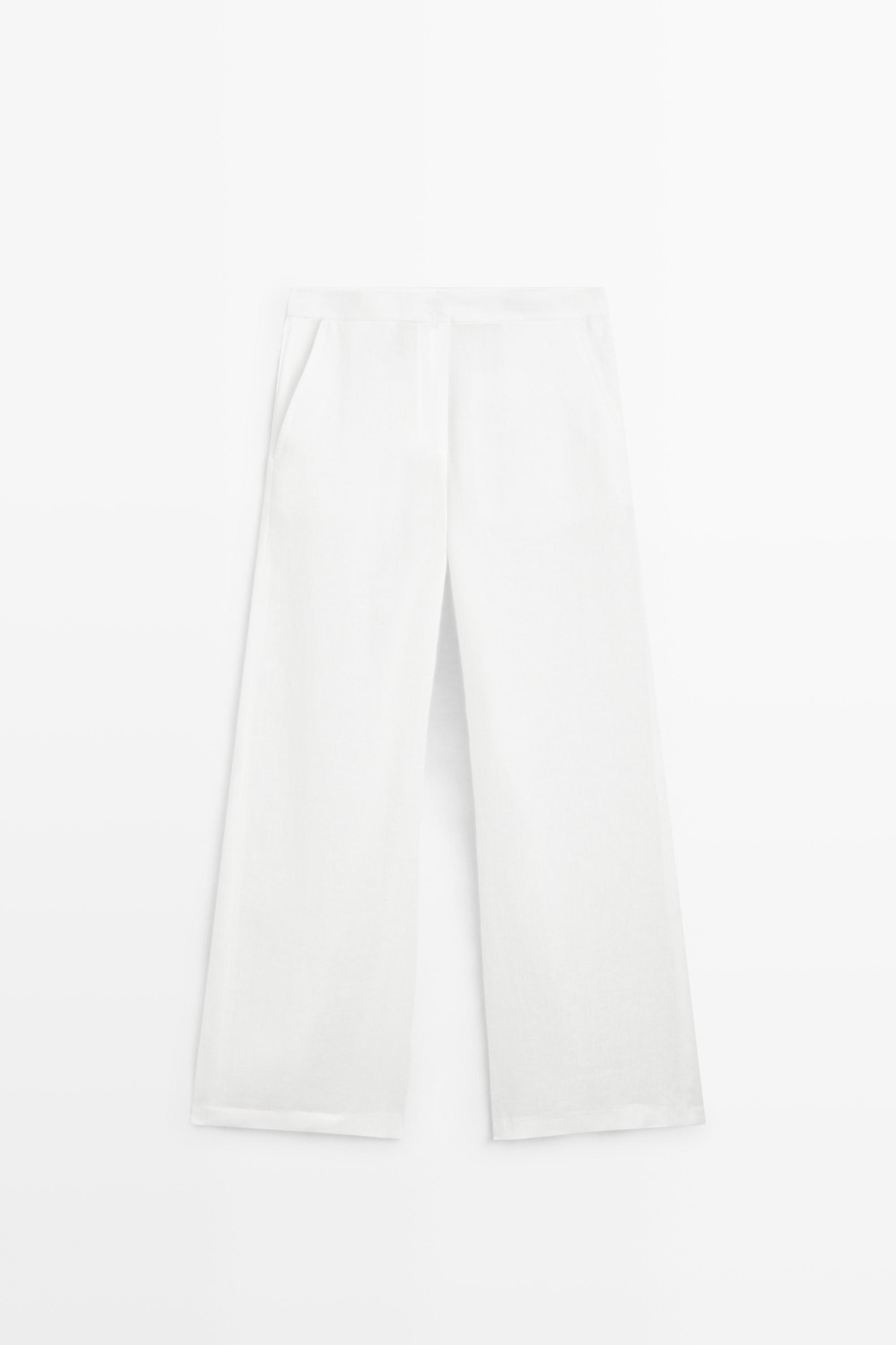 Pantalon fluide 100% lin